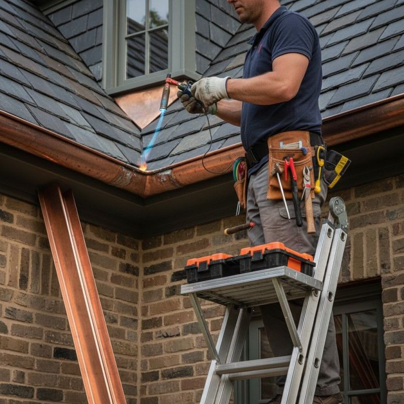 Copper Gutter Service